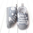 thumbnail image 3 of Eashery Toddler Girls Boys Shoes Boys Girls Fisherman Sandal Casual Sneakers First Walkers White Toddler Shoes (Grey,5), 3 of 5