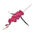 thumbnail image 4 of Artificial Gladiolus Flower Artificial Flower Wedding Flower with Stem for Party Rose Red, 4 of 9