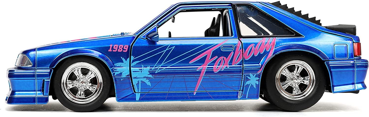 Love's Ford Racingミニカー 1/24 Amazon | JADA TOYS 1:24 I LOVE THE 1980's 1989 FORD MUSTANG