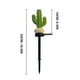 thumbnail image 3 of Luces Solares Decorativas para Exteriores, Jardín, Patio, Simulación de Cactus, Luces de Inserción En El Suelo, Luces de Jardín, 3 of 7