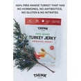 thumbnail image 2 of Think Jerky Sriracha Honey Turkey Jerky, High Protein Free-Range Turkey, Gluten Free, No Antibiotics or Nitrates, Healthy Chef Crafted Recipe, Low Calorie and Low Fat - 2.2 oz Bags, 8 Pack, 2 of 8
