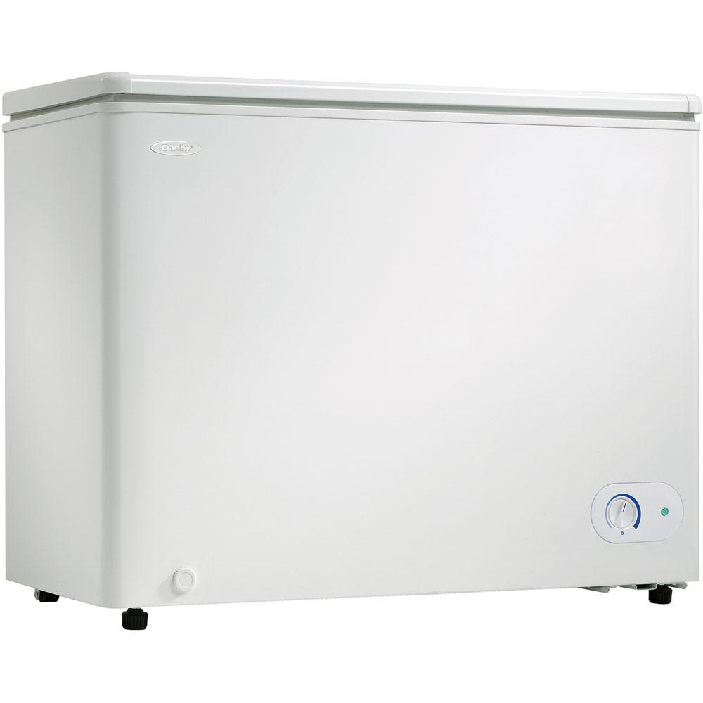7.2 Cu.Ft. Chest Freezer, 1 Basket, Up Front Temperature