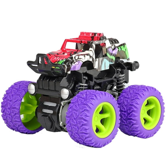 CreativeArrowy Powered Cars Toy Inertial Off-Road Vehicle Gift Friction Kids Toys For Boys Mini With Shockproof Colorful Monster Truck