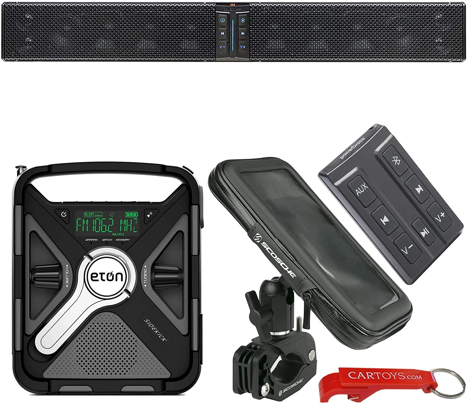 Powerbass XL1250 ATV/UTV Soundbar Adventure Bundle with Bluetooth