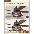thumbnail image 3 of Ventilador de Techo Fanbulous 42" Motor DC 6 Velocidades Bronce Aceitado, 3 of 7