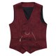 thumbnail image 3 of Camiseta sin mangas con cuello en V para hombre, color liso, sin mangas, cuello en V, informal, de moda, blusa para hombre, 3 of 5