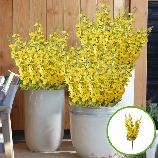 Simulation Morning Glorys Plastic Flowers Simulation Flower Bouquet Outdoor Holiday Decoration Home Garden Artificial Flower