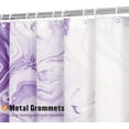 thumbnail image 3 of Purple Marble Shower Curtain, Abstract Ombre Fabric Shower Curtains for Modern Bathroom Decor, Luxury Cloth Watercolor Shower Curtain, 72x72, 3 of 6