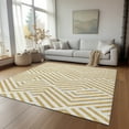 thumbnail image 3 of Addison Rugs Chantille Indoor/Outdoor Transitional Geometric Gold Washable Rectangle Rug, 5' x 7'6", 3 of 5