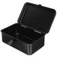 thumbnail image 3 of Pawsdot Portable Tool Box Iron Black Household Tools Storage Organizer 1Pack, 3 of 8