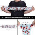 thumbnail image 4 of Fotbe Flowers and Lady Bugs UV Sun Protection Arm Sleeves - Tattoo Cover Up - Basketball Arm Sleeve UPF 50 Cooling for Men Women, 4 of 8