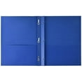 thumbnail image 2 of School Smart 084901 Leatherine 2 Pockets Heavy Duty Portfolio, Assorted Color, Pack - 25, 2 of 3