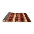 thumbnail image 2 of Ahgly Company Indoor Rectangle Abstract Orange Modern Area Rugs, 7' x 9', 2 of 4