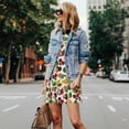 thumbnail image 4 of Lsque Colorful Fruits Pattern Summer Dresses for Women – Sleeveless T-Shirt Swing Sundress, Perfect for the Beach and Casual Days, 4 of 7