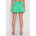 thumbnail image 4 of Womens Trendy High Waisted Smocked Bubble Mini Skirt, 4 of 4