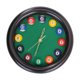 thumbnail image 1 of Billar De Madera Del Reloj De Pared De Cuarzo Circular, 1 of 9