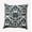 Black, variant on 26" x 26" Simply Daisy Alexys Polyester Accent Pillow, Orange-Red Qty 1