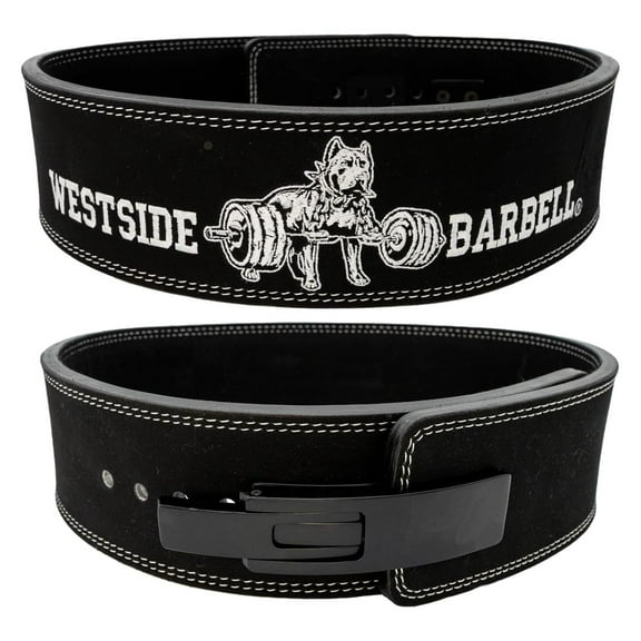 10mm Lever Suede Weightlifting Belt - Powerlifting, Weightlifting, Bodybuilding, Strongman, Crossfit