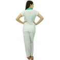 thumbnail image 5 of Phagun Women Short Sleeve Printed Shirt Cotton Pyjama Set Sleepwear - Choose Size, 5 of 6