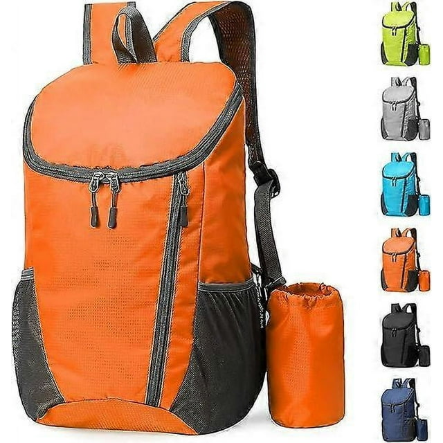 Lightweight foldable backpack, small hiking backpack, waterproof packable backpack for men, women and kids, durable backpack for outdoor sports travel