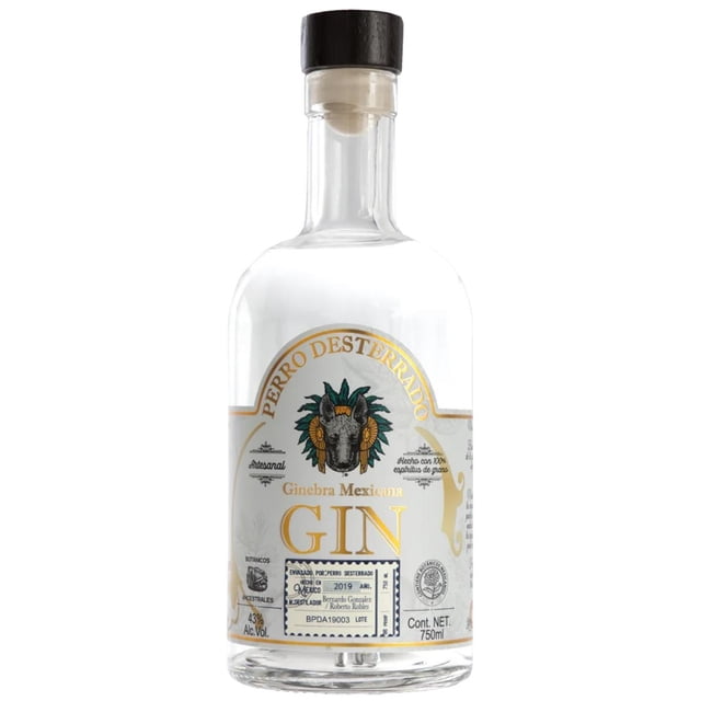 Pack de 12 Ginebra Perro Desterrado 750 ml