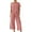 Rose, variante sur Pisexur Pyjamas pour Femmes Ensemble Été Décontracté 2 Pcs Ensembles de Pyjama, Tenue de Détente Vêtements de Nuit Ensembles de Pjs pour Dames avec Poches