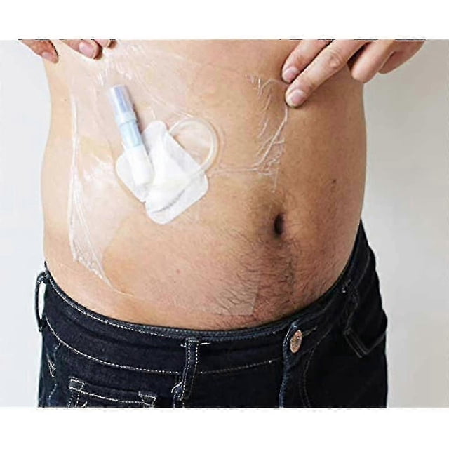 Apósito transparente para heridas, impermeable, desechable, barrera de humedad (paquete de 50 unidades)