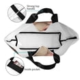 thumbnail image 4 of Disketp Haired White Horse Bolsa Tote Estampada para Mujer, Bolso de Hombro y de Mano para Compras y Viajes, 4 of 8