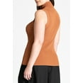 thumbnail image 6 of ELOQUII Women's Plus Size Turtleneck Layering Sweater, 6 of 6