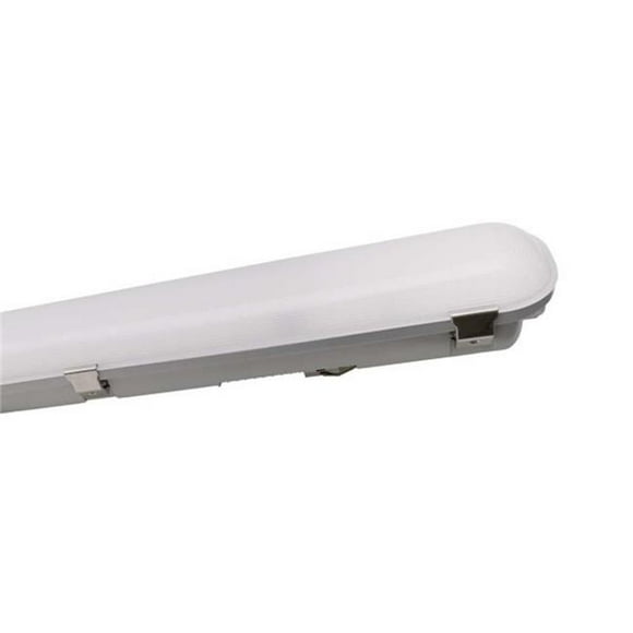 Nicor Lighting VT3208HUNV40 8 ft. VT3-V2 Series High-Output Light Grey LED Vaportite - 4000K