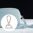 thumbnail image 6 of Swivel Lobster Clasps Bag Handbag Clasps Detachable Clips, PU Leather Accessory Swivel Snap Hooks for DIY Carfts Shoulder Straps Belt 16mm, 6 of 8