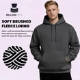 thumbnail image 7 of SOCKS'NBULK 3 Pack Mens Hoodie Sweatshirts, Cotton Blend, Bulk Adults Hoodies Sweatshirt, 7 of 7