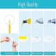 thumbnail image 4 of 1500 PCS Round Clear Seal Stickers (1.5 in Diameter), Transparent Envelope Mail Wafer Seal Self Adhesive Package Circle Label Dots with Perforation Li, 4 of 5