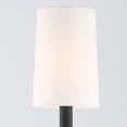 thumbnail image 3 of Crystorama Lighting - Sylvan - Four Light Flush Mount with Linen Fabric Shades, 3 of 10