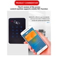 thumbnail image 1 of karymi Security door access control keyboard, independent keyboard, support for 2000 users, door lock keyboard controller, garage keyless entry keyboard (without card) Up to 60% off, 1 of 7