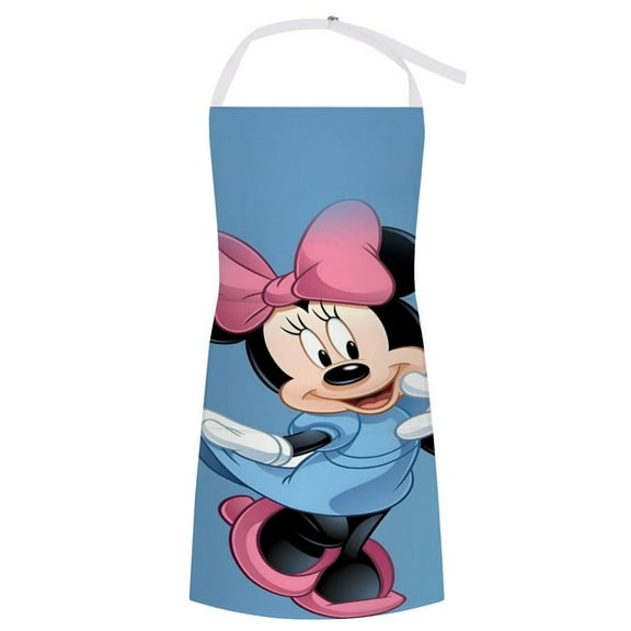 Minnie Bowtique Pattern Apron Fashionable And Durable The Focus Of Gatherings The New Favorite In The Kitchen Showcasing Personal Taste