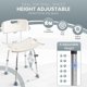 thumbnail image 3 of Silla de ducha Dr. Kay's con altura ajustable, capacidad de 350 lb, 3 of 9