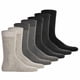 thumbnail image 1 of Camano Calcetines unisex, paquete de 7 - Calcetines cómodos en caja, caja de regalo, color liso Gris 35-38, 1 of 7