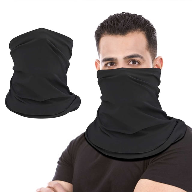 Fiudx Bufanda Deportiva, Bandana Transpirable para Ciclismo Al Aire Libre, Polaina Suave Estilo Punk para El Cuello, Mascarilla de Protección Solar Uv, para Hombre y Mujer, Impregnable para Primavera