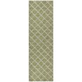 thumbnail image 2 of Addison Rugs Dream Shag Premium Machine Washable Transitional Lattice Aloe Runner Rug, 2'3" x 7'6", 2 of 8