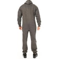 thumbnail image 2 of Men's Fleece Hooded Non Footed Playsuit Union Suit Unisex Jumpsuit Sleepwear Pajama, 2 of 2