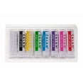 thumbnail image 2 of Juego de bastones de zinc Zalan Colored, 8 colores surtidos, resistentes al agua, 2 of 6