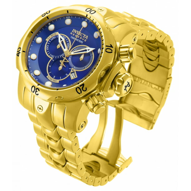 Invicta Men's 14504 Venom Quartz Chronograph Blue Dial Watch