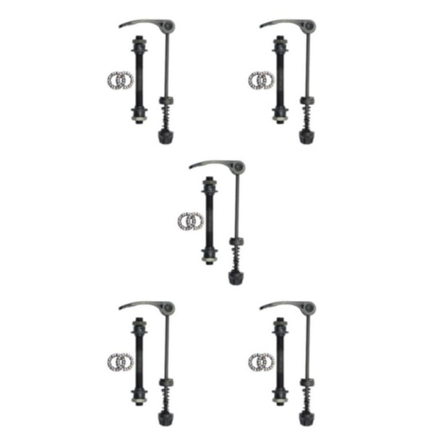 relayinert Bike Axle Quick Release Skewer Set Reliable Strength Construction Easy front axle 5Set