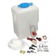 thumbnail image 1 of Kit de depósito de botella para limpiaparabrisas universal, bomba de 12 V, depósito de limpiaparabrisas de 1,8 L, 1 of 7