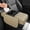 Beige, variant on 5 in 1 Car Center Console Cover, Armrest Pad with 2 Storage Pockets, Cup Holder, Tissue Box Slot, Phone Holder, Universal Car Interior Organizer