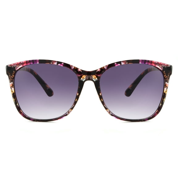Sunsentials By Foster Grant Women's Cat Eye Sunglasses, Multi-Color