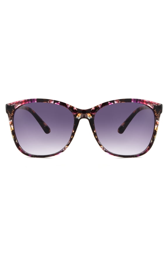 Sunsentials By Foster Grant Women's Cat Eye Sunglasses, Multi-Color
