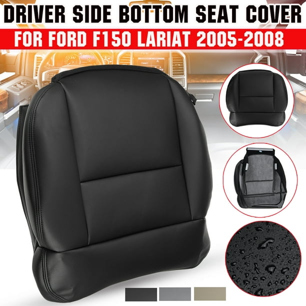 Luxury Pu Leather Car Seat Protection Cover Bottom Replacement For Ford F150 Lariat 2005 2008 Single Without Backrest Com - Seat Cover Ford F150 Lariat