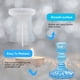 thumbnail image 5 of Portavelas DIY Molde de silicona Columna rayada 3D romana para decoración del hogar (Estilo A) JShteea Libre de BPA, 5 of 8